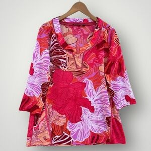 🎉5 for $45🎉 Strazzi top blouse shirt size XL